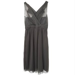 Anthropologie BHLDN Hitherto Tansy Dress Size 6 Bow Formal Short Tulle Party